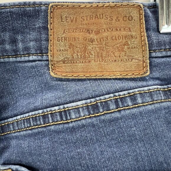 Levi Mile High Super Skinny Jeans Sz 28 x 31 Medium Wash - Picture 7 of 10